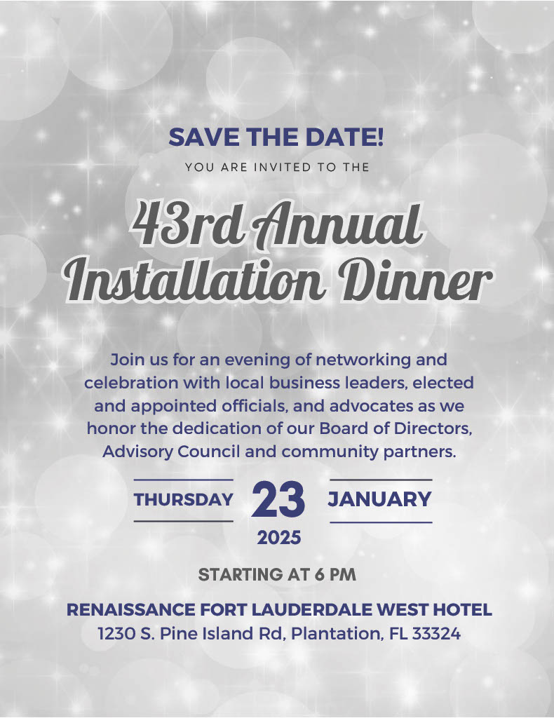 Installation Dinner flyer